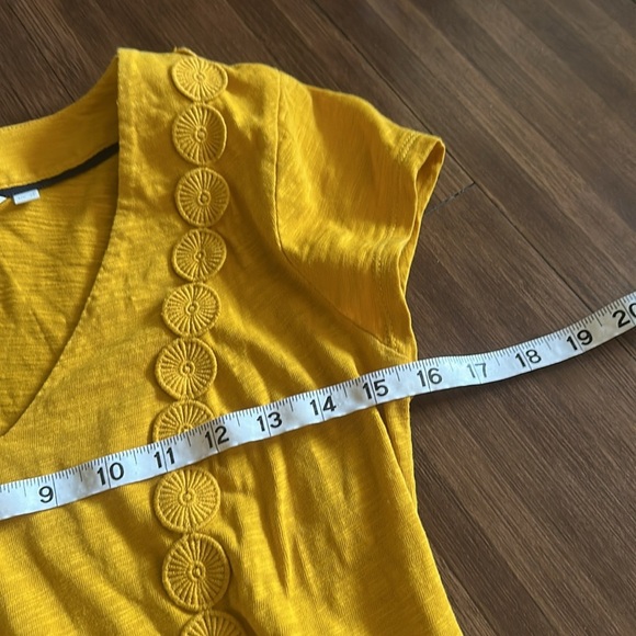 BODEN 
Saskia Jersey Trim Dress
Tuscan Gold 
Size 2R - Picture 6 of 6